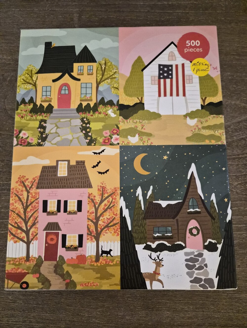 Pippi Post - 500 Piece - "Seasons Puzzle"